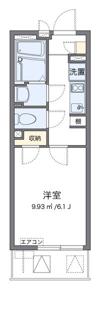 クレイノのぞみⅡ 間取り図