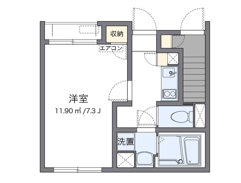 レオネクストジャルディーノＣ 間取図