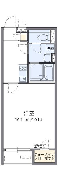 クレイノＭ　アルカンシェル 間取り図