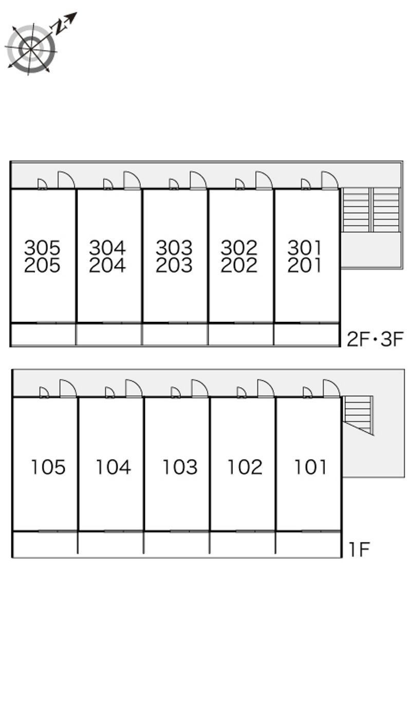 レオパレスＡＮＮＥＸ 間取り配置図