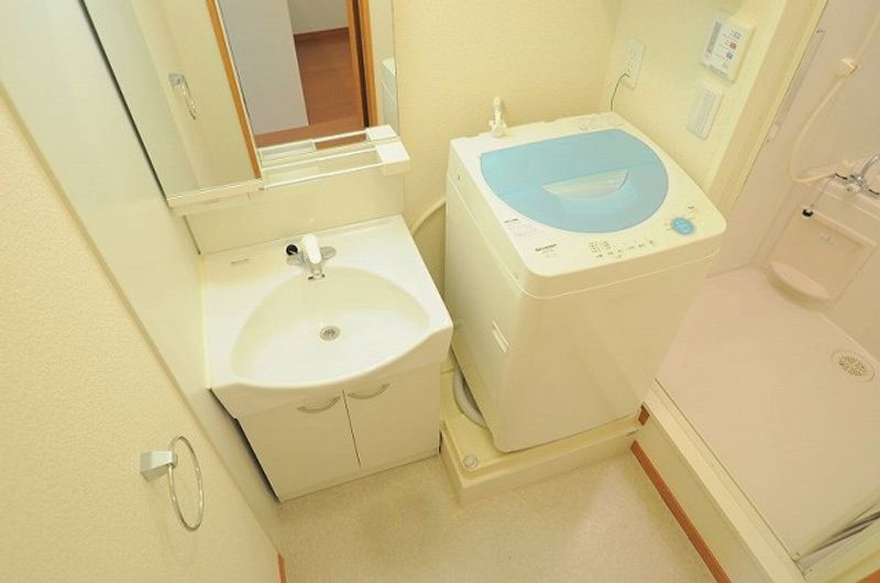 レオパレスビンテック 洗面所