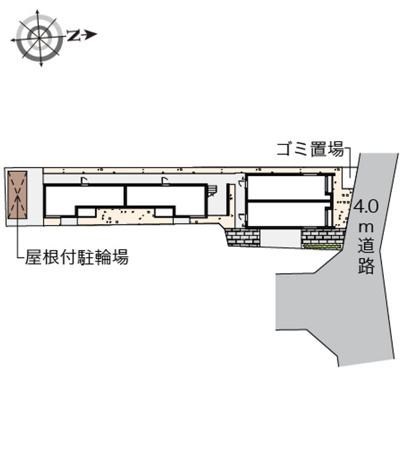 クレイノ清水せいわ 配置図
