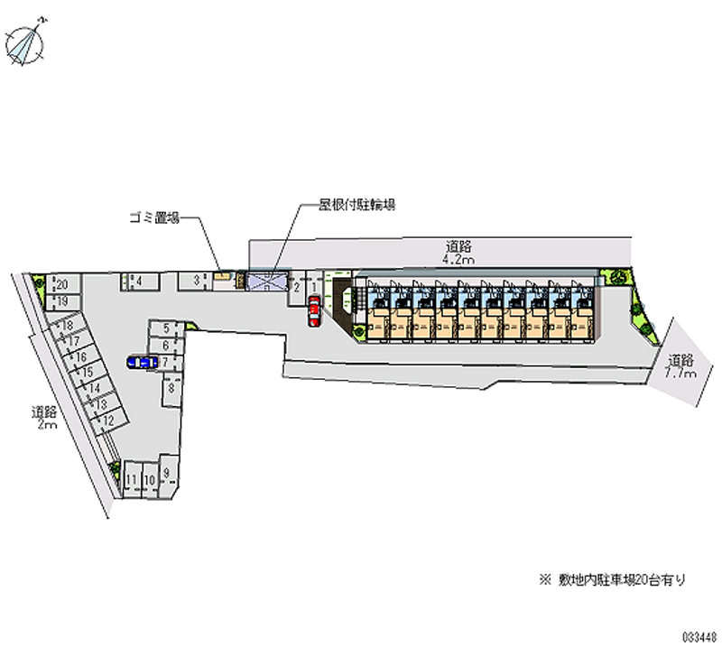 33448月租停车场