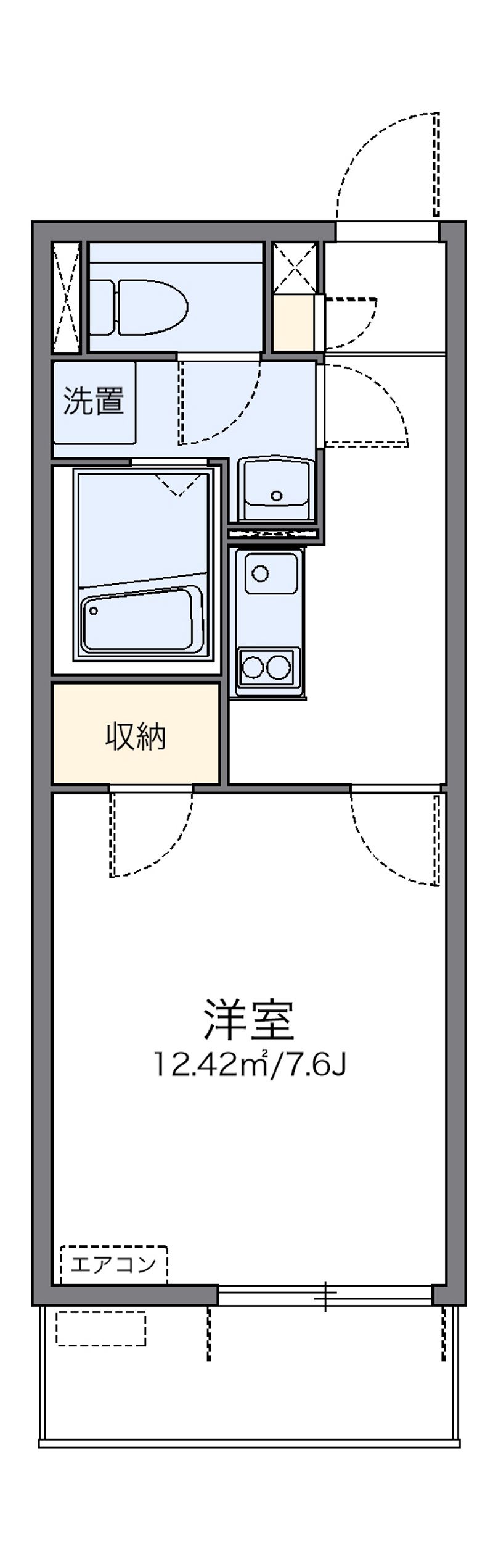 レオネクストディライトⅢ 間取図
