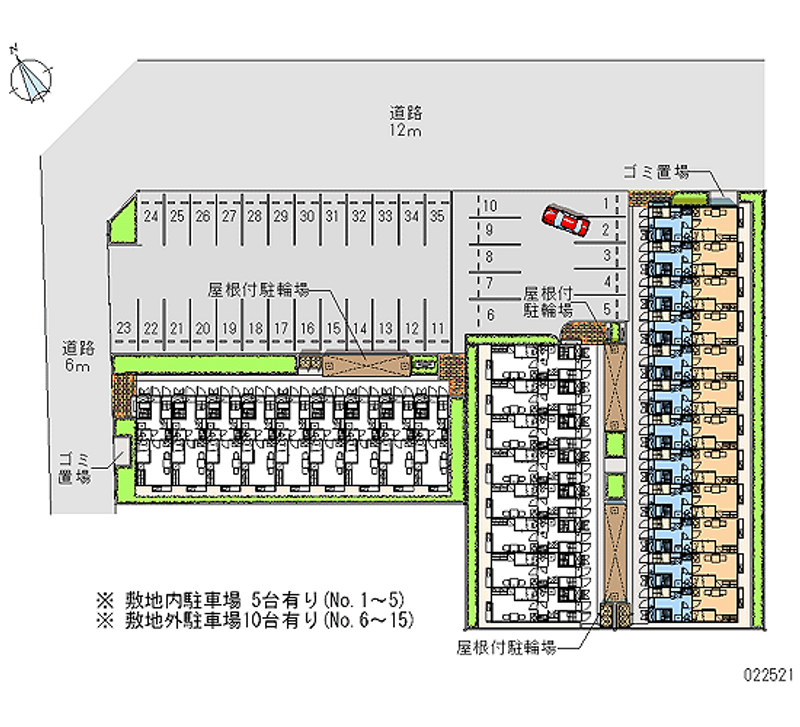 22521 bãi đậu xe hàng tháng