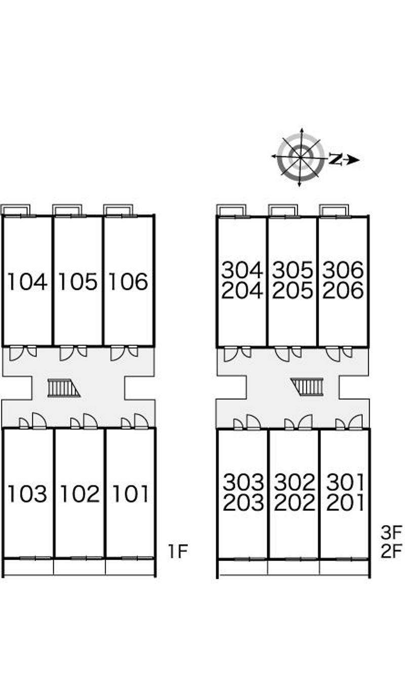 レオパレスＡＯＩ 間取配置図