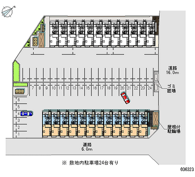 36323 Monthly parking lot