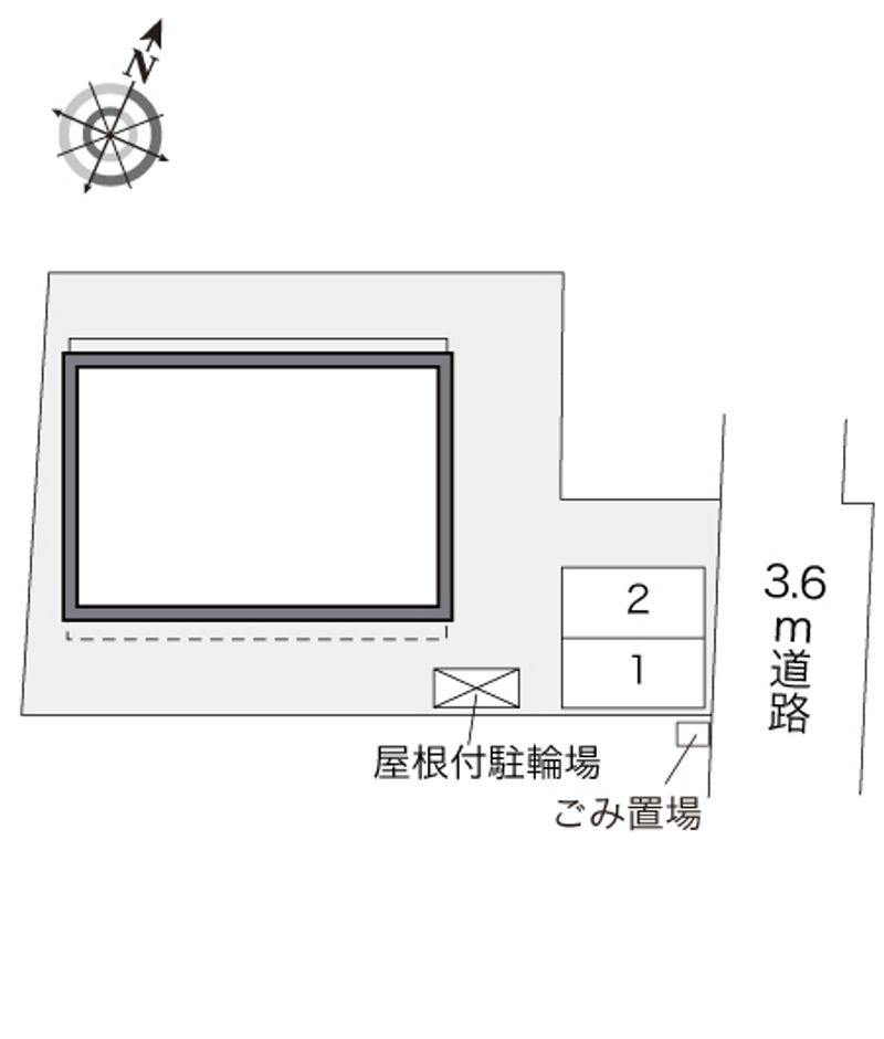 レオパレス本町 駐車場