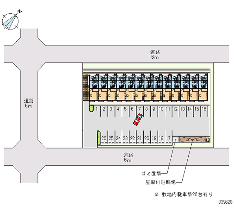 39820 Monthly parking lot