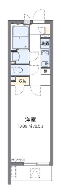 クレイノコンフォール 間取り図