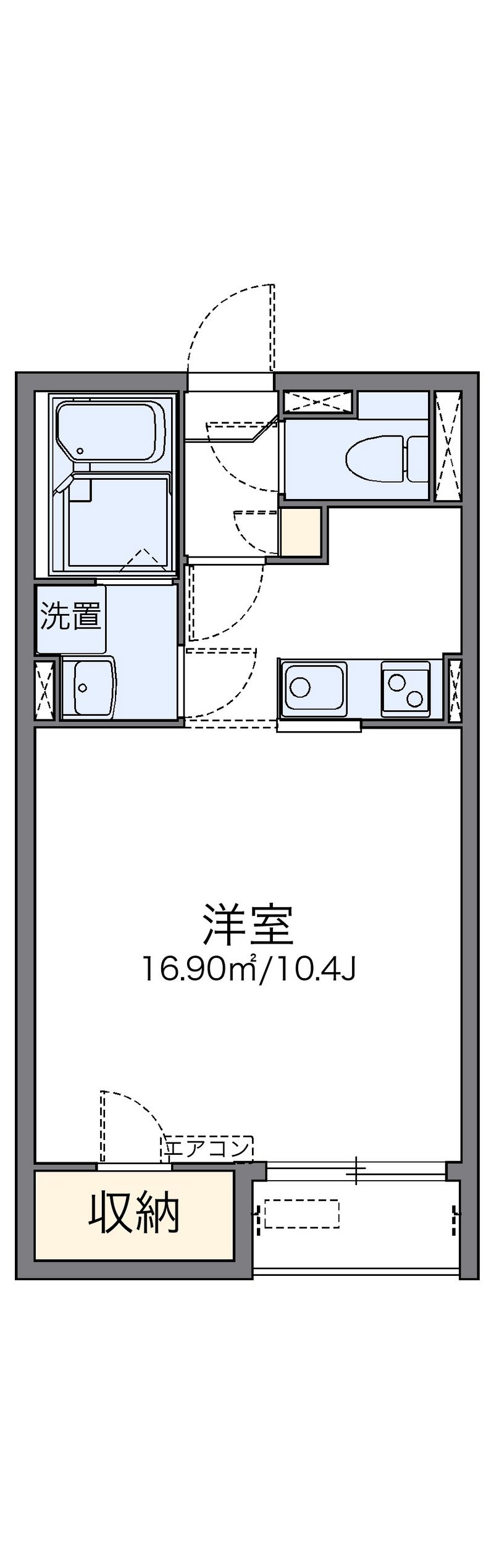 レオネクストはなみずき 間取図