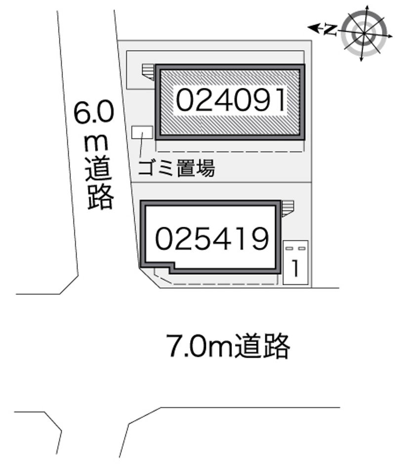 レオパレスオーキッド 配置図