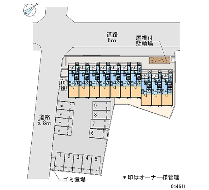 レオネクスト新生Ⅱ 区画図