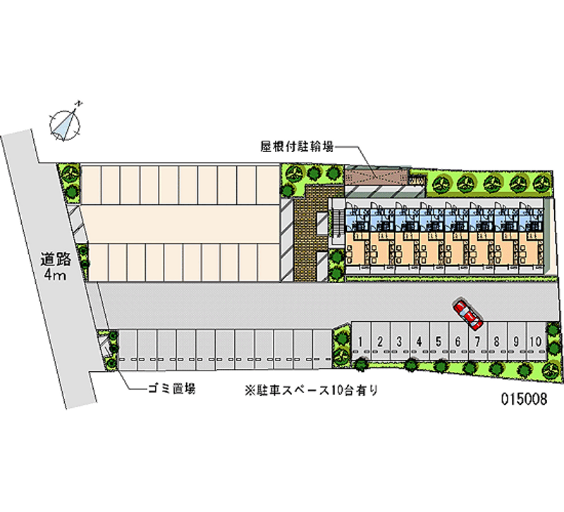 15008月租停车场