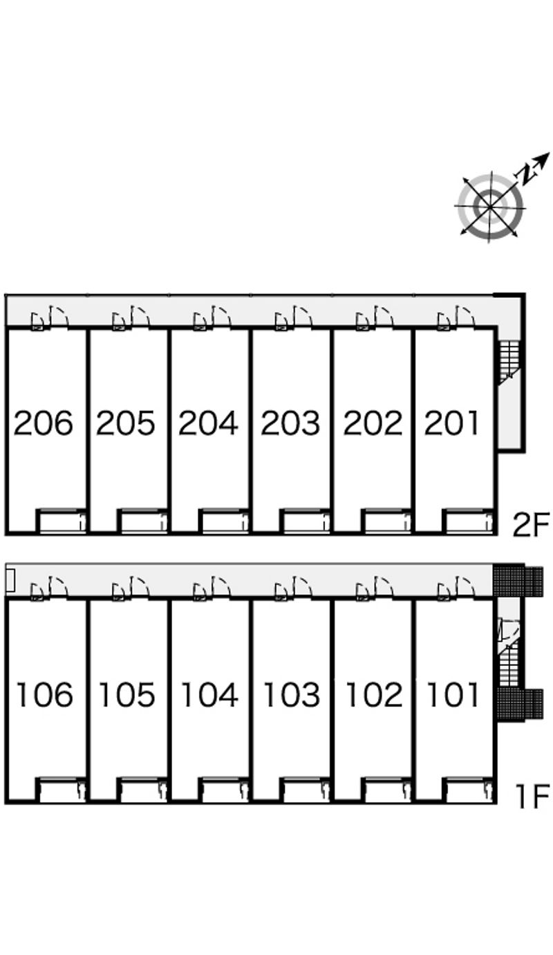 レオネクストアラモード　さくら 間取り配置図
