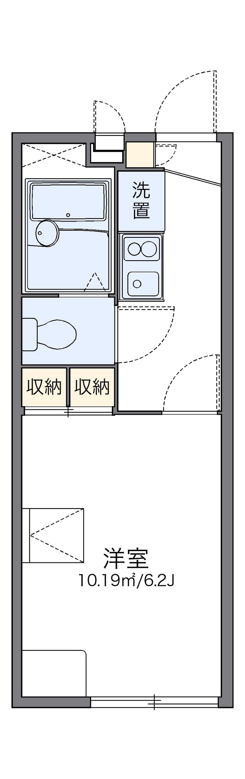 レオパレスＭｅｕｂｌｅ 間取図