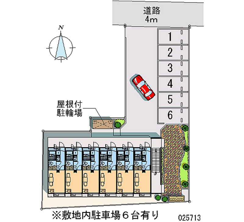 レオパレスＲＩＴＺ 月極駐車場