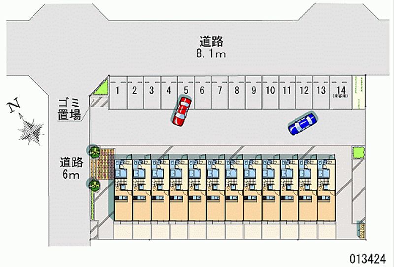 13424月租停车场