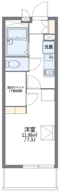 レオパレスＳＵＭＩＹＯＳＨＩ 間取り図