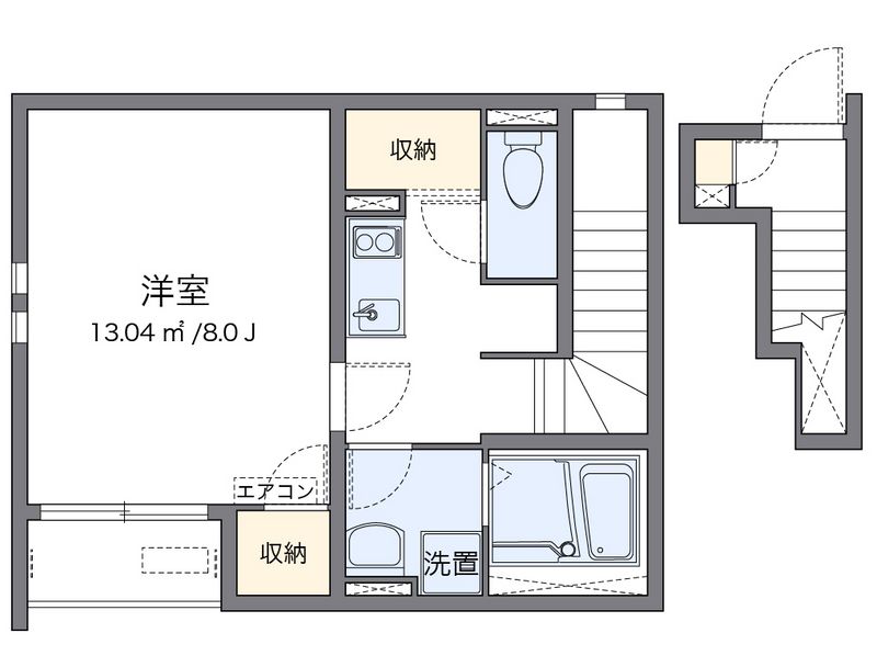 クレイノフェリーチェ大蔵 間取図