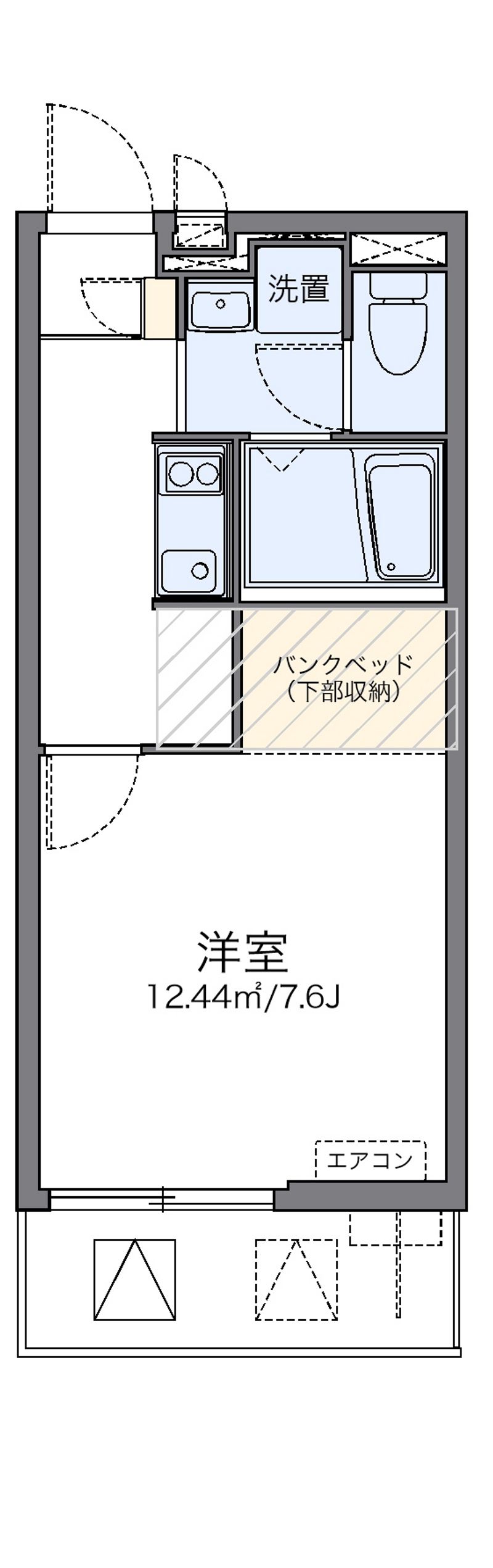 レオネクストジーシン 間取図