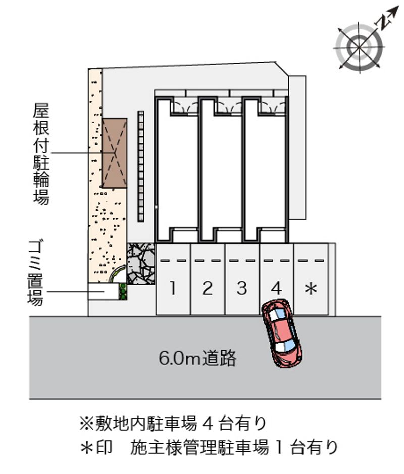 レオネクストウラノス 配置図