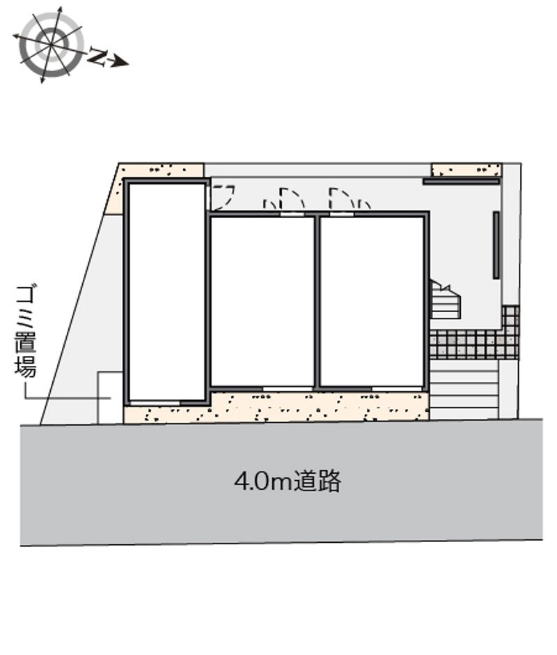 クレイノボヌールⅡ 配置図