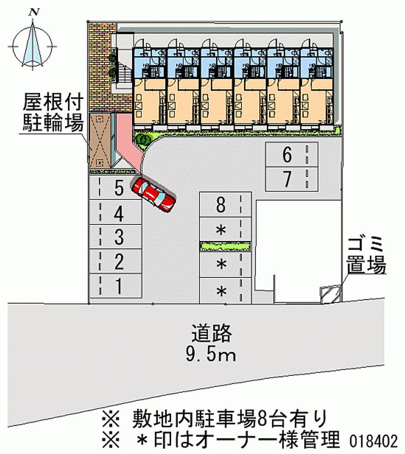 18402月租停车场