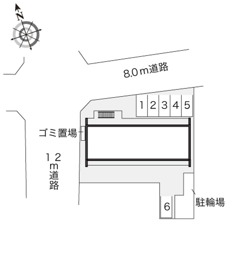 レオパレスネオハピネス 配置図