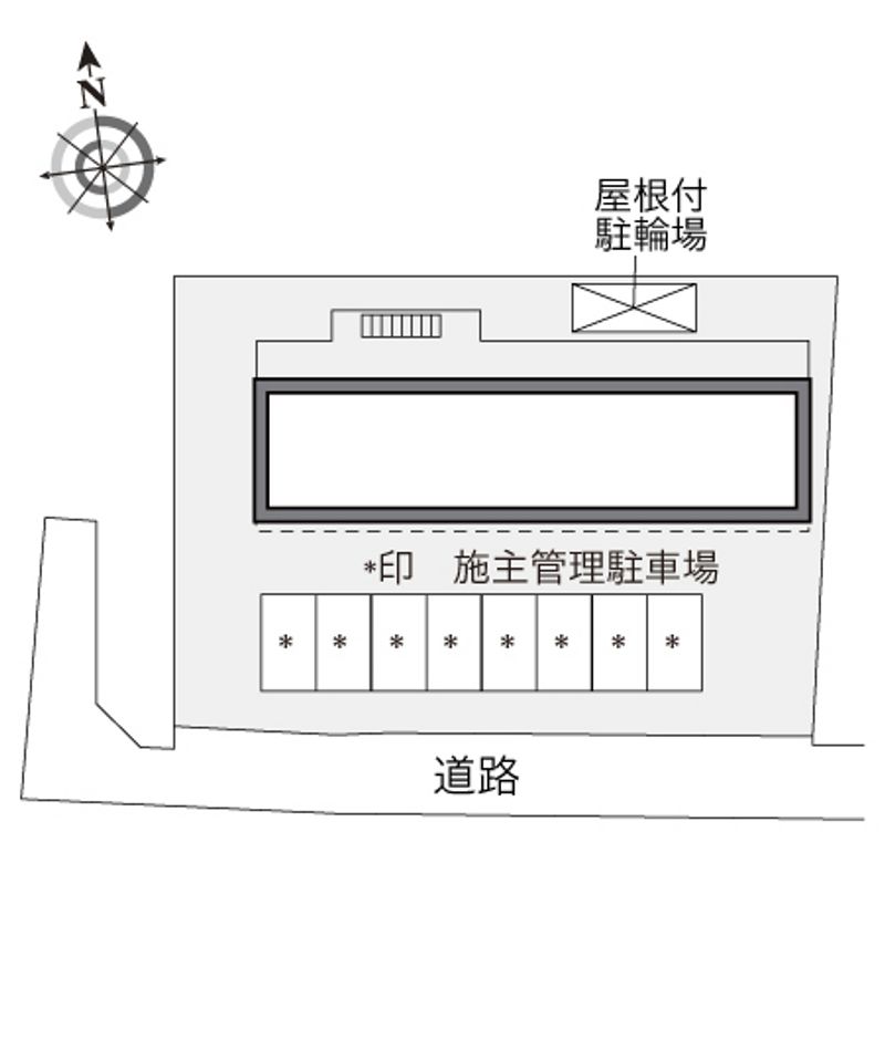 レオパレスブザービーター 配置図