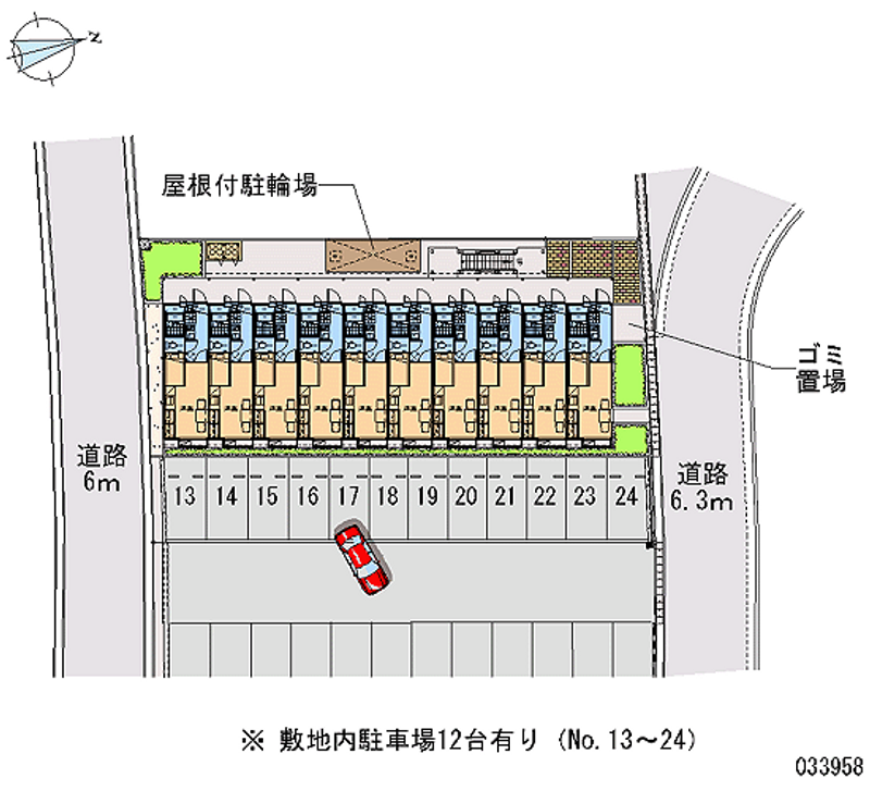 33958 Monthly parking lot