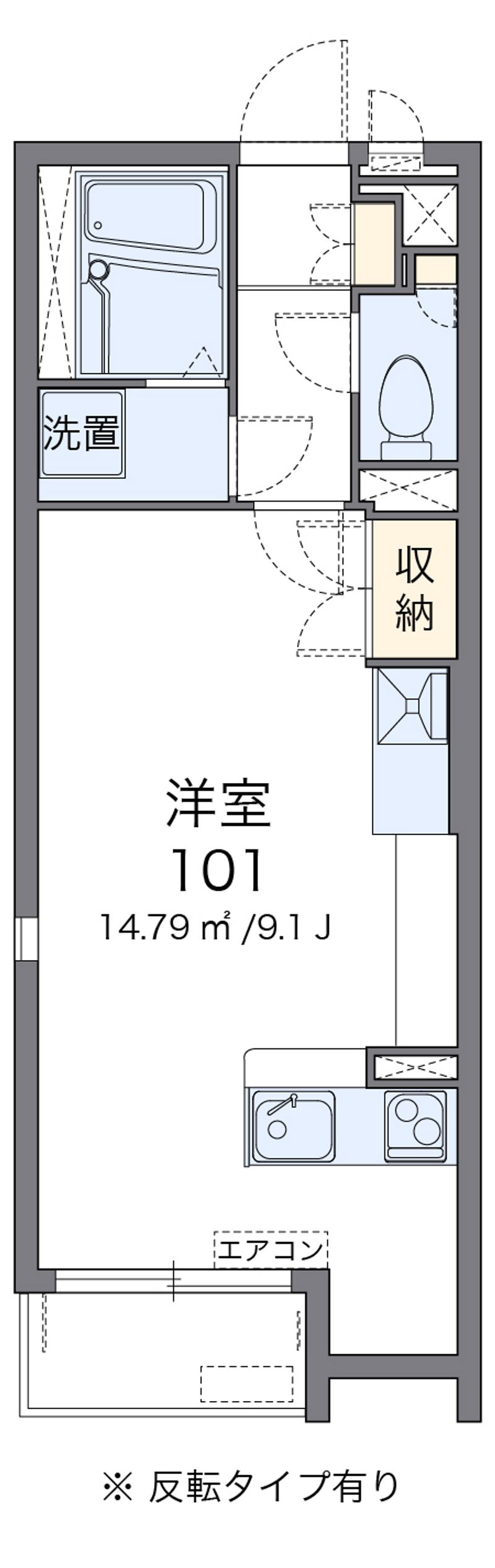 ミランダヴィータ 間取図