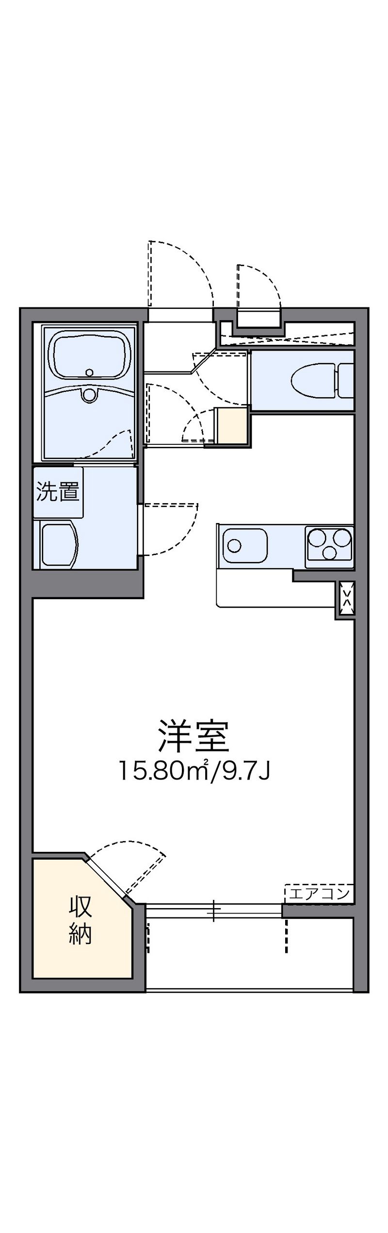 レオネクストセレーノ 間取図