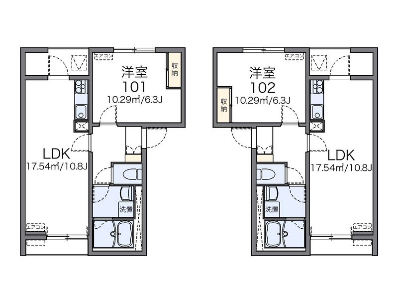 LEONEXT Olive A Floor plan
