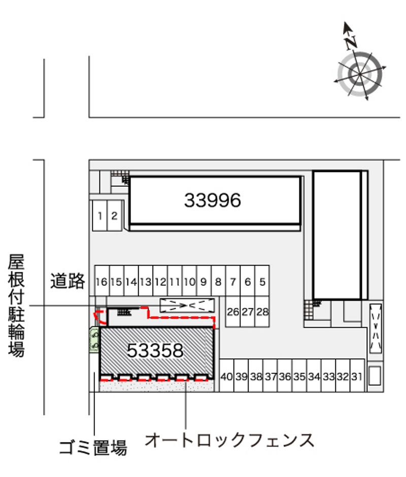 レオネクストガブリエル 配置図