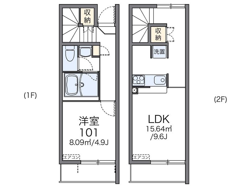 レオネクストコンフォート安行原 間取図