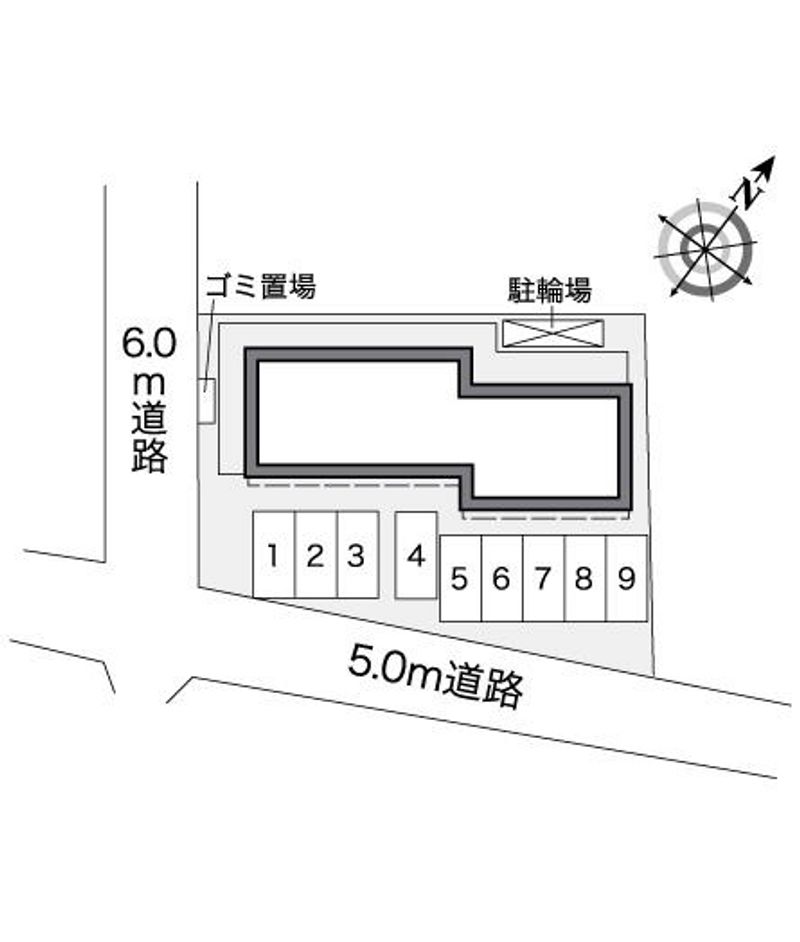 レオパレスエアル 配置図