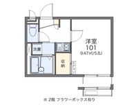 レオパレス矢向Ｂ 間取図