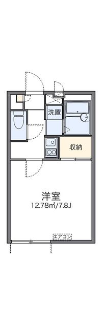 レオパレスラーナ 間取り図