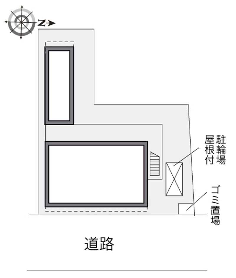 レオパレスサンライズ 配置図