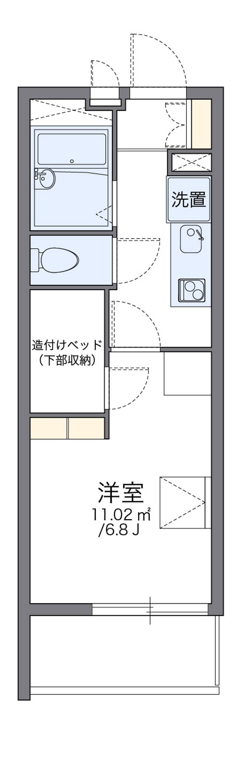 レオパレスＳ 間取り