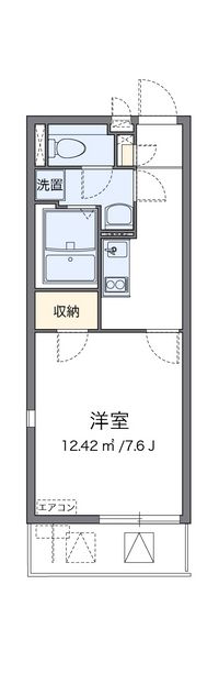 クレイノＷＩＬＬ堺 間取り図