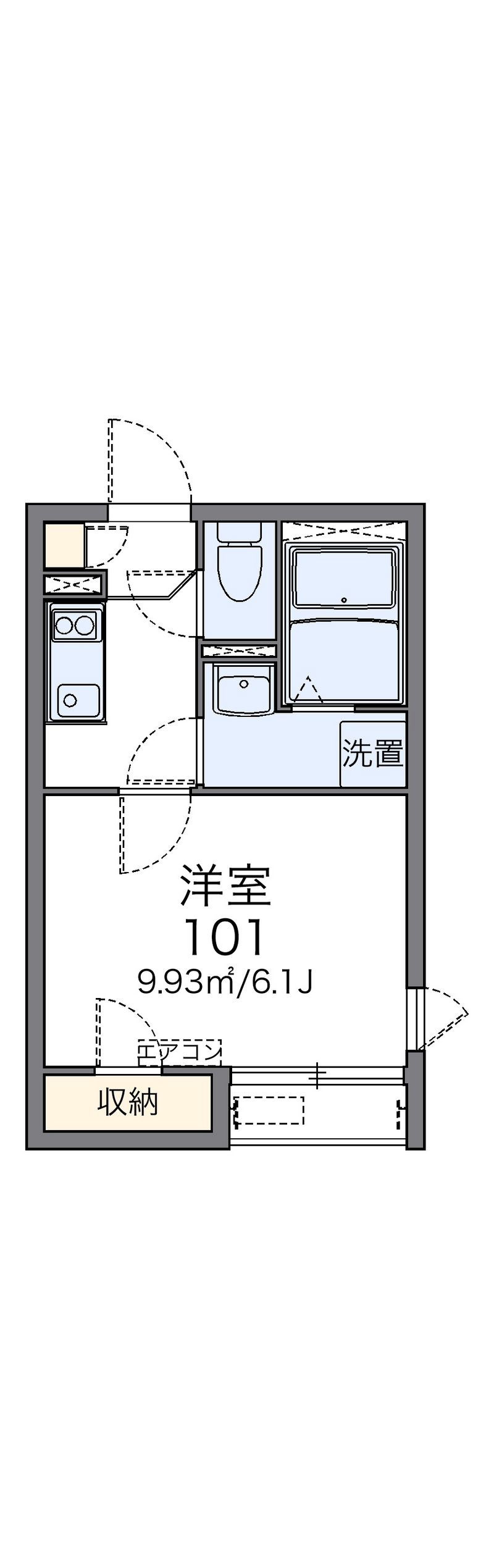 レオネクスト秋桜 間取図