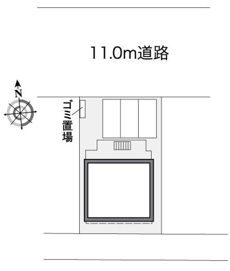 レオパレスｓａｌｕｔｅ 配置図