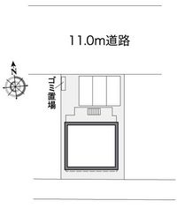 レオパレスｓａｌｕｔｅ 配置図