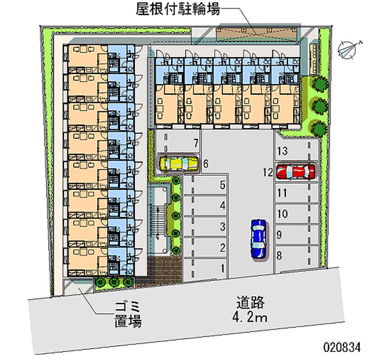 20834月租停車場