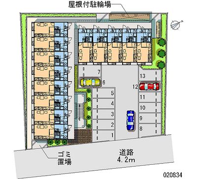 レオパレスＫＯＴＯＢＵＫＩ 月極駐車場