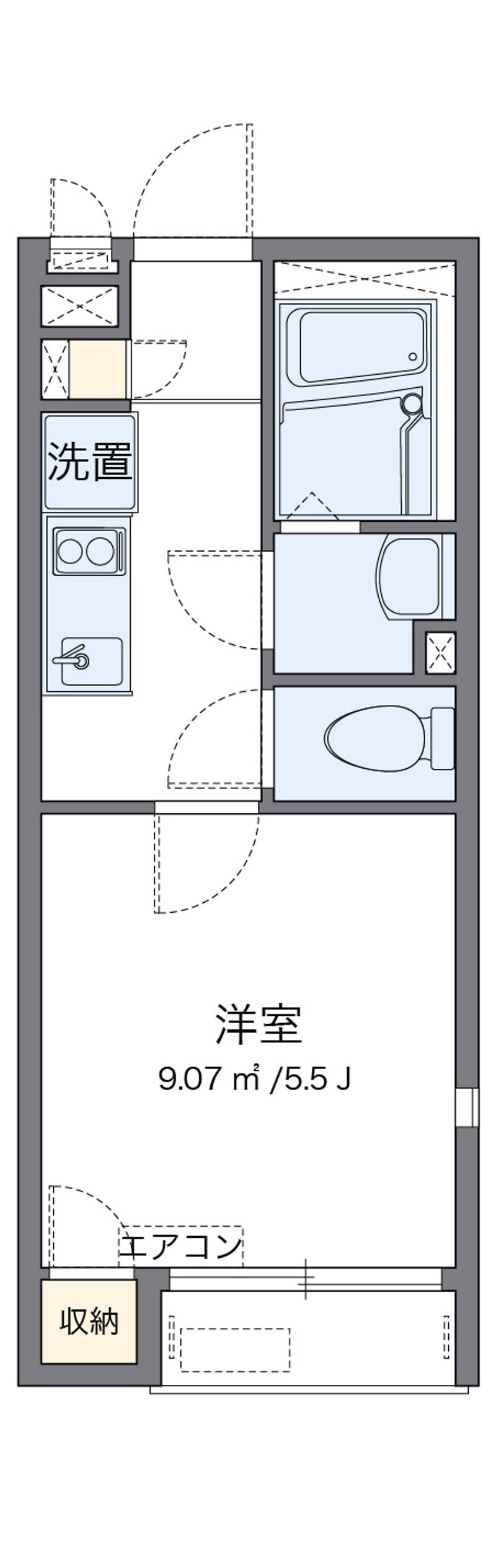 レオネクストグランデ上大岡 間取図