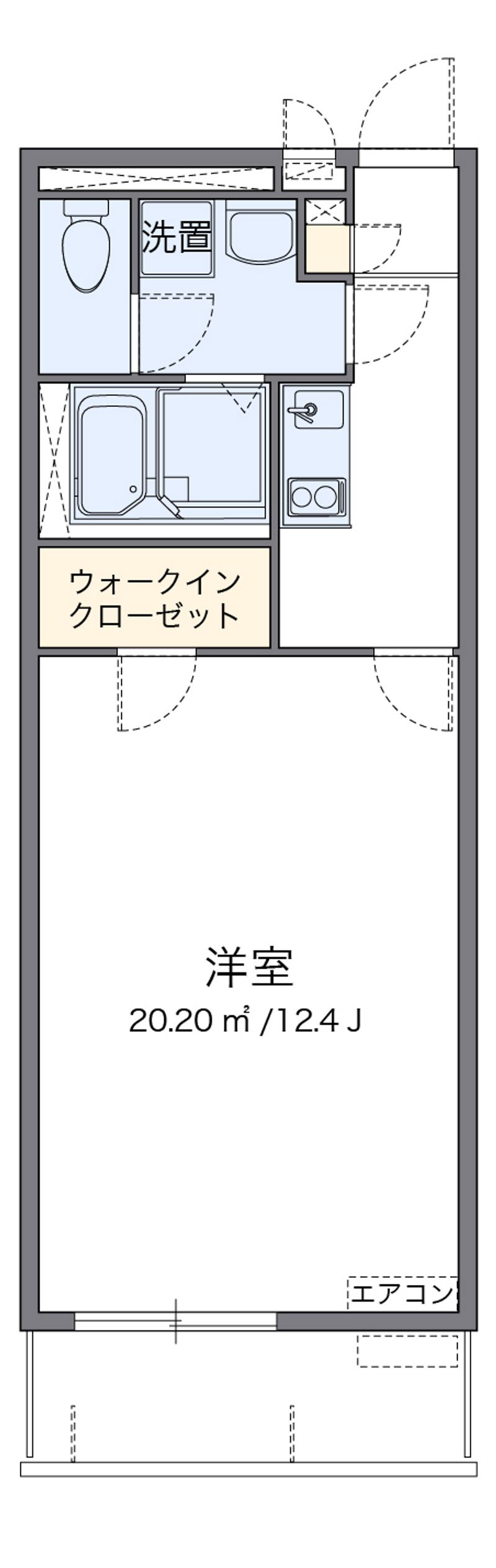クレイノコンフォルト 間取図