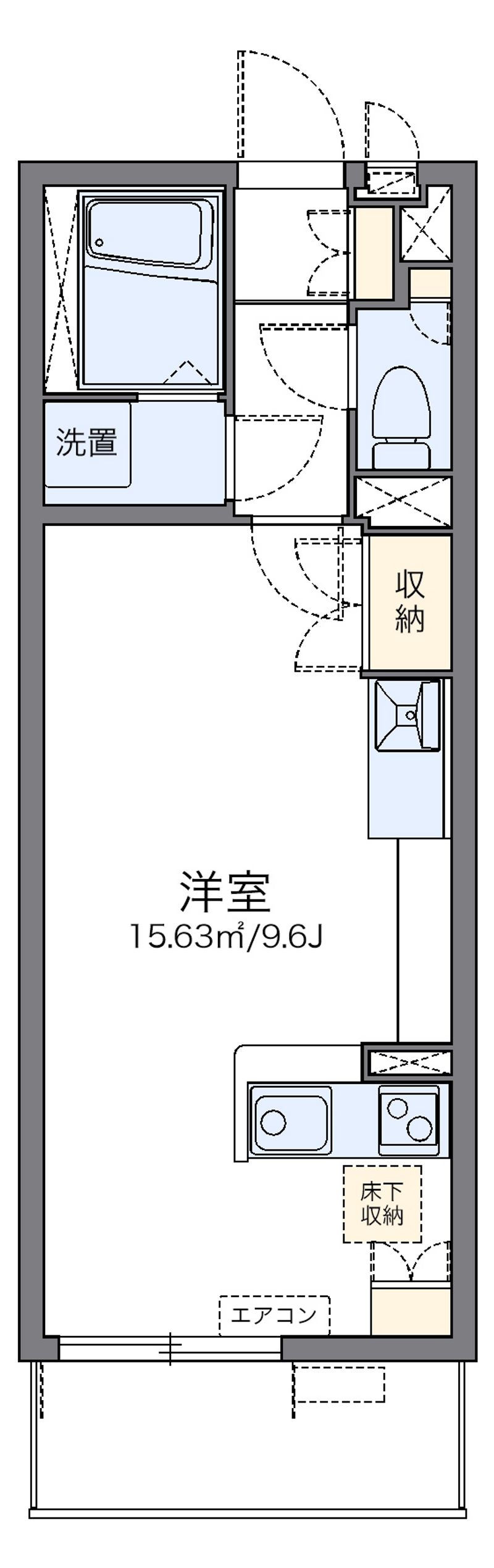 レオネクストスリーズ 間取図